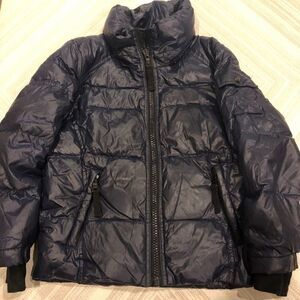 S13/NYC Down Puffer Black Girl's Winter Jacket
